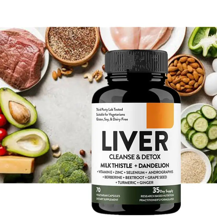 Capsules Détox Foie Naturelles – Liver Cleanse & Detox Premium