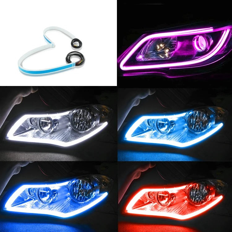 Bande lumineuse Flexible à LED pour phares de voiture