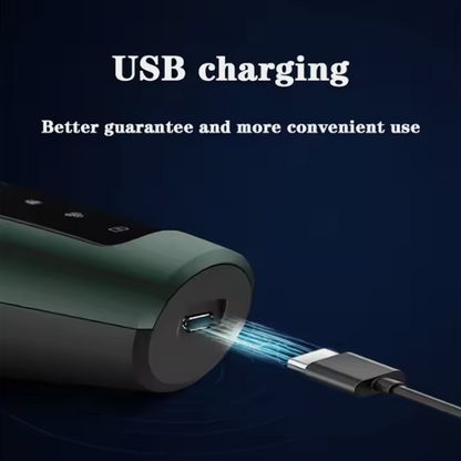 Rasoir Électrique 4-en-1 Rotatif Étanche & Rechargeable