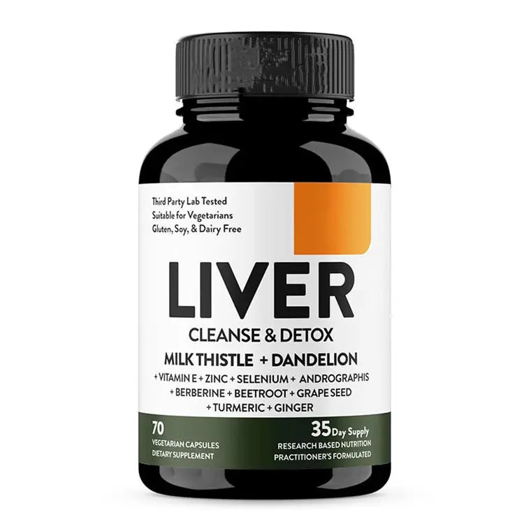 Capsules Détox Foie Naturelles – Liver Cleanse & Detox Premium