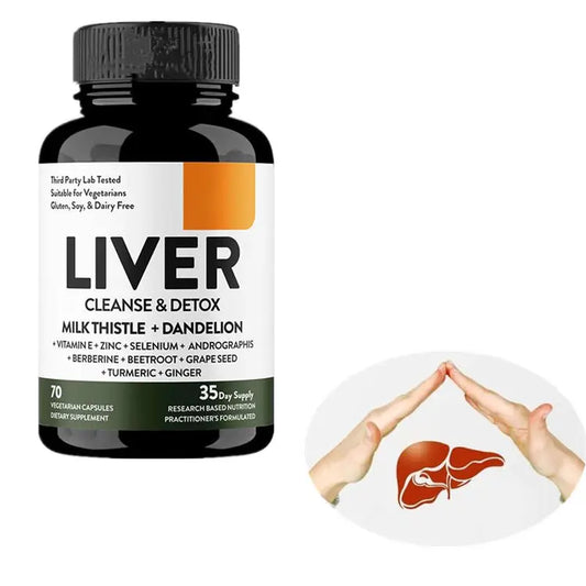 Capsules Détox Foie Naturelles – Liver Cleanse & Detox Premium