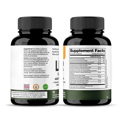 Capsules Détox Foie Naturelles – Liver Cleanse & Detox Premium