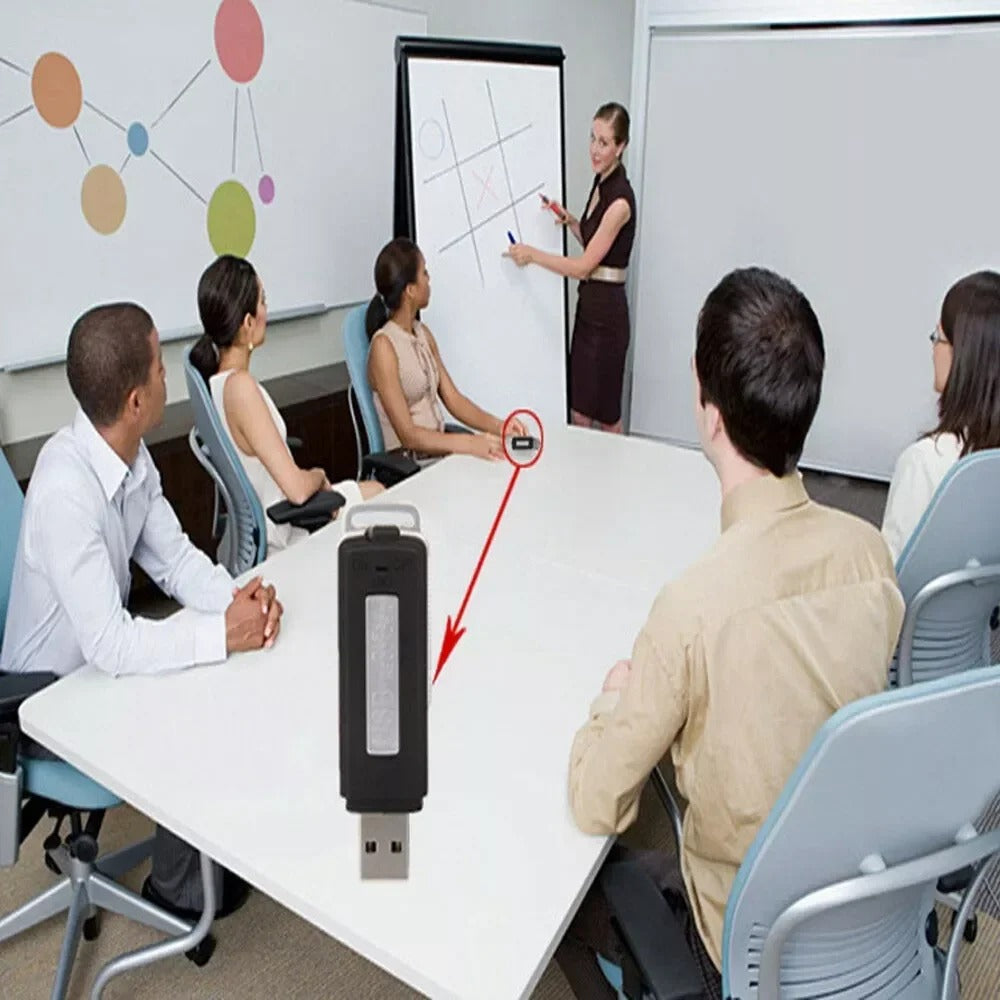 Clé USB Enregistreur Vocal Numérique 8 Go – Discrète & Haute Qualité